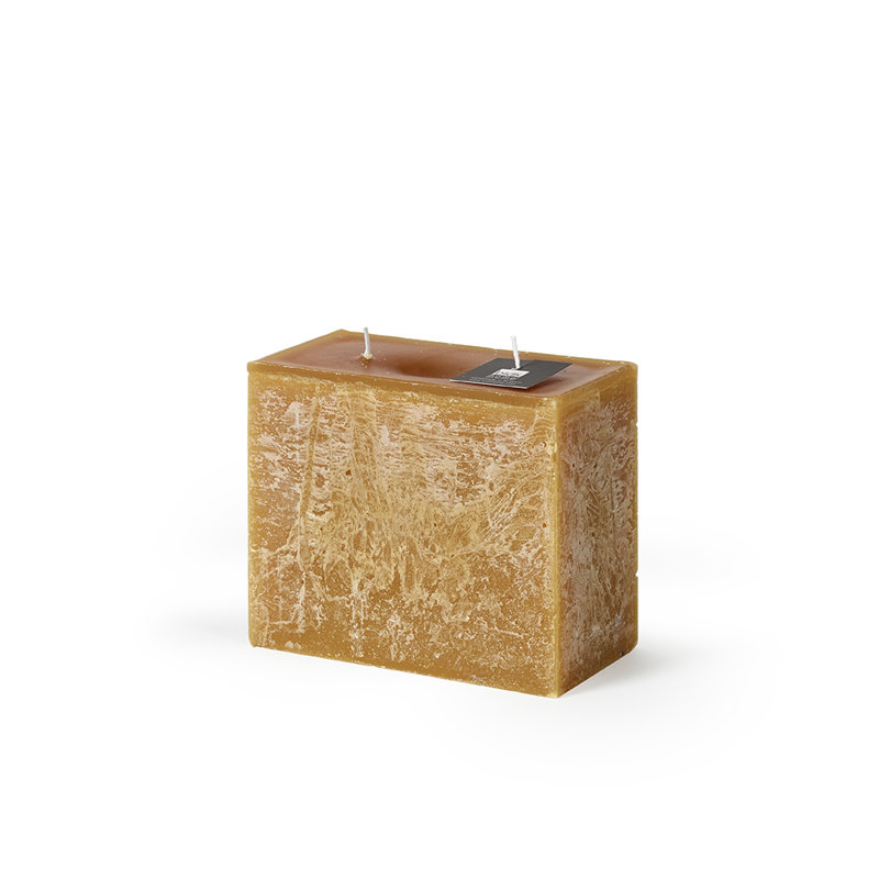 Bougie votive non parfumée, Lin lin,  H 15,75 po x l 10,65 po x P 3,15 po