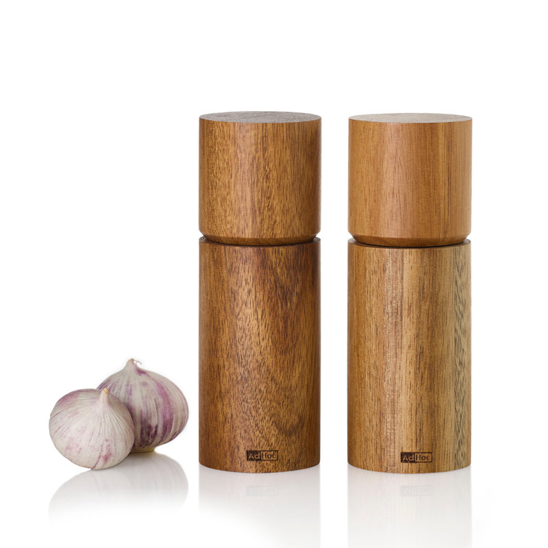 AdHoc Acacia Salt Or Pepper Mill 5.5"
