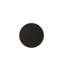 Table d'appoint noire avec piédestal tourné-1202893585