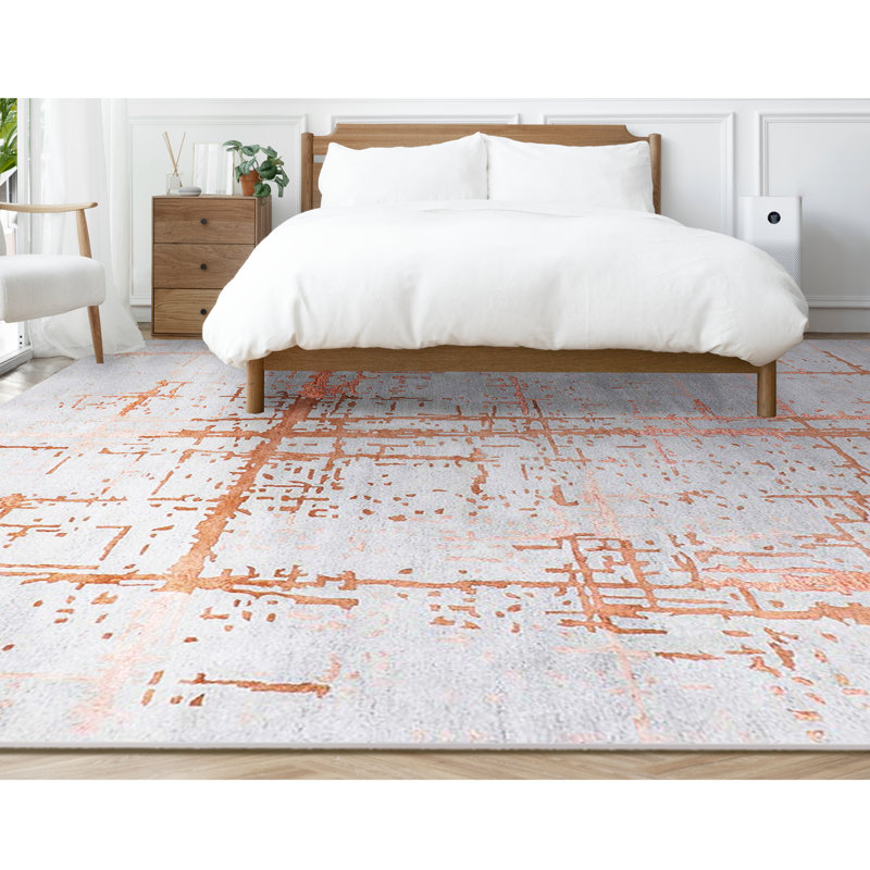 Abstract Area Rug, Rectangle 2'6" x 5'