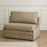 Sabine 43.31" Upholstered Sleeper Loveseat