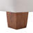 17.5" Square Storage Ottoman With Lift-Off Lid Wooden Legs For Living Room/Bedroom/Entryway