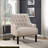 Upholstered Wingback Chair-1121311442