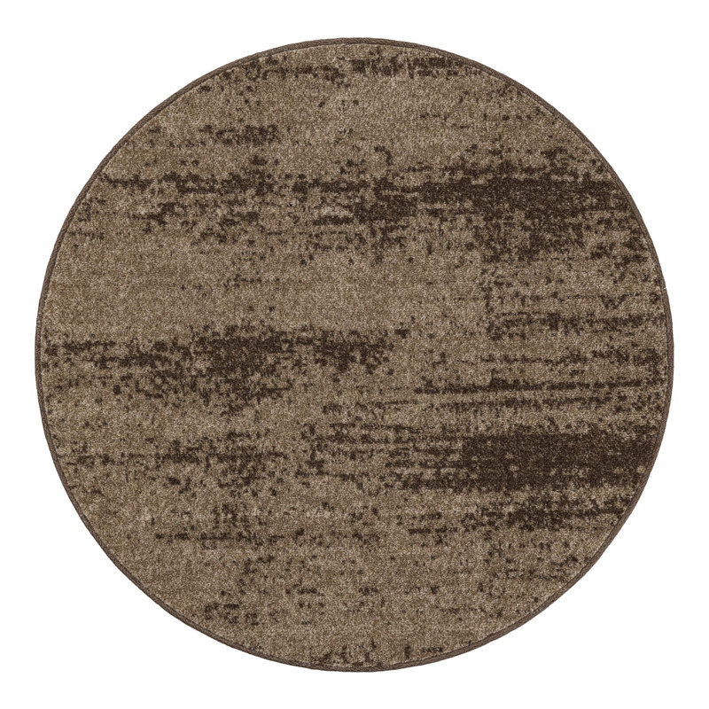 Arendtsville Brown Area Rug, Round 4'1"