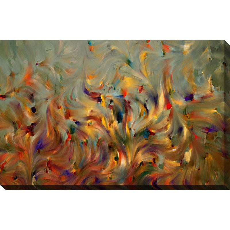 " Faith, Not Emotion " by Mark Lawrence, 24" H x 40" W x 1.5" D, Wrapped Canvas