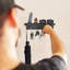 Clayberg Wall Organizer with Key Hooks