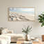 Ensemble de 1 tableau sur toile représentant une scène de plage-129071138-129071137