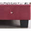 Lit simple en velours cerise Modena-83537957-83537962