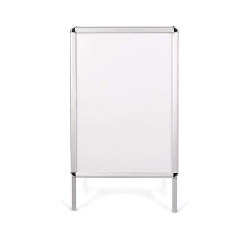 Free Standing Whiteboard, 107cm H x 47cm L x 68cm D