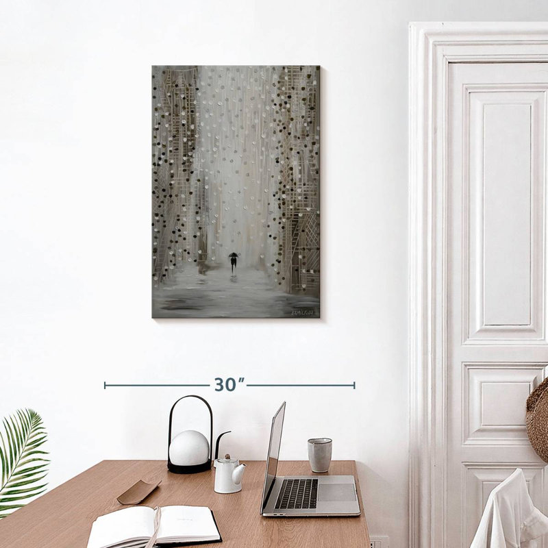 Hardie Under The Rain, 30" H x 20" W