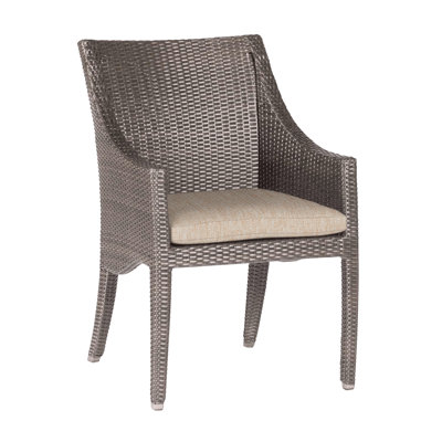 Athena Wicker/Rattan Patio Dining Armchair