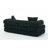 Corduroy Convertible Compression Sofa-513255969