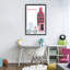 Elephant & Amsterdam Building Floating Frame, design by Carla Daly-184879719-184879771