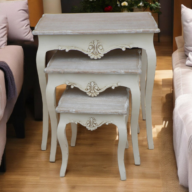 Solid Wood Nesting Tables