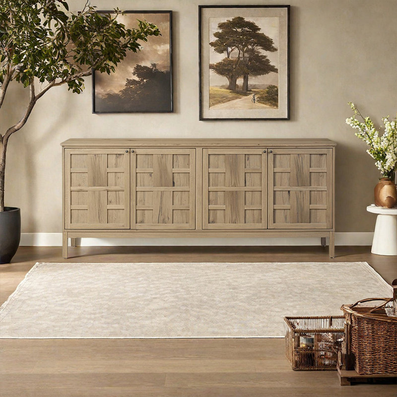 Olin Sideboard, Burlywood, 33.8" H x 70.8" W x 19.6" D