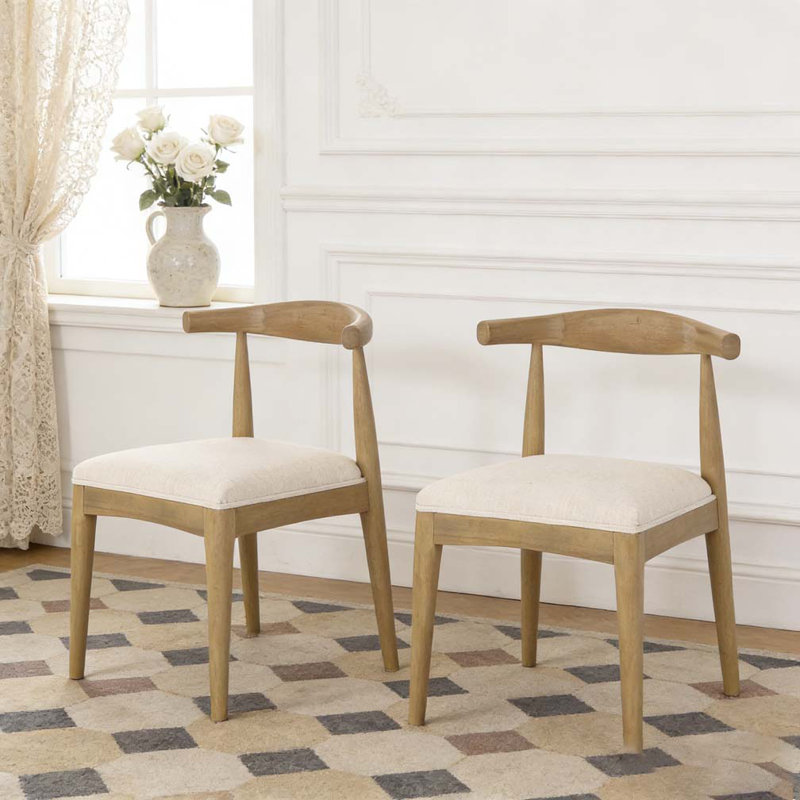 Ensemble de chaises de salle à manger, Beige
