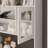 Elevating Computer Desk With 68.5'' W Bookcase