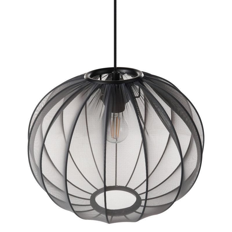 Blumenfeld 1 - Light Matte Ball Pendant, Black