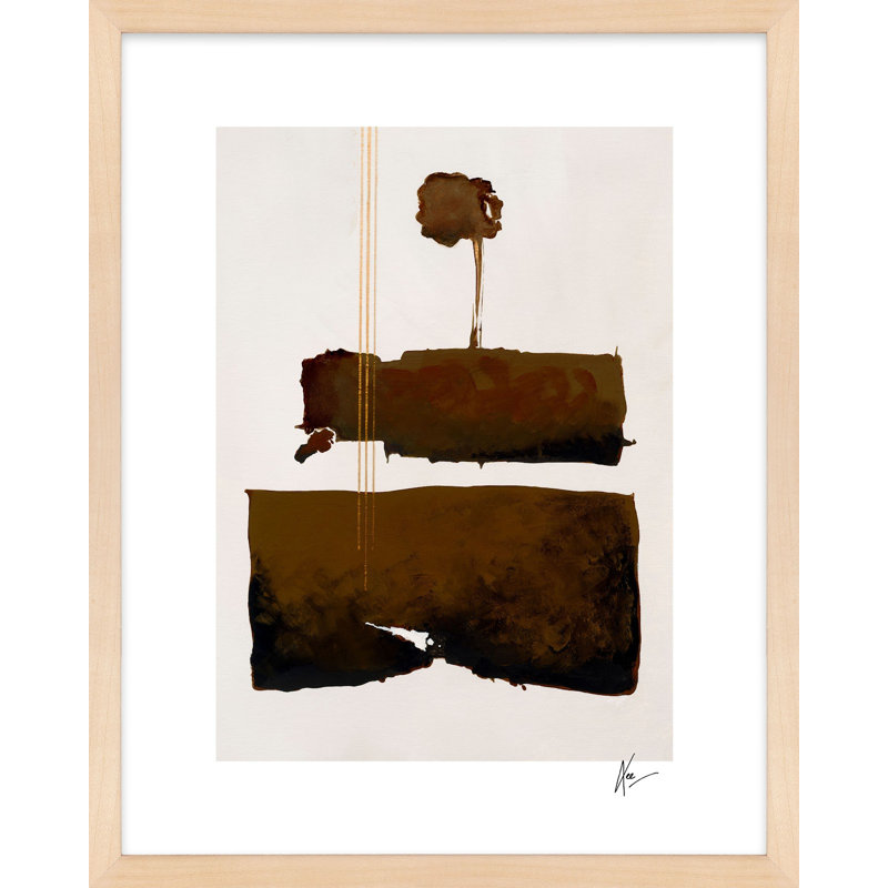 Walk With Me Print by Lee Lessem, Maple, 50" H x 40" W x 1.25" D