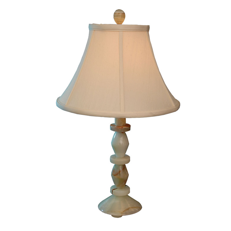 Chartreuse Marble Lamp