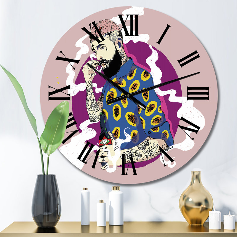Horloge murale Hipster, Petit