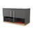 Inval Kratos Garage Storage System with Open Storage