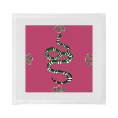 Thistle And Snake Cotton Sateen Dinner Napkins