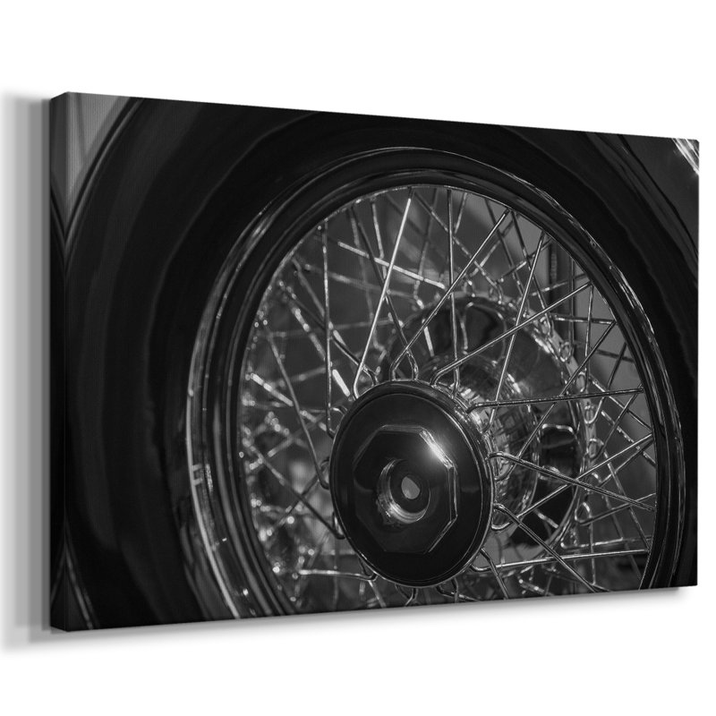 Vroom I-Gallery Wrapped Canvas, 12" H x 18" W