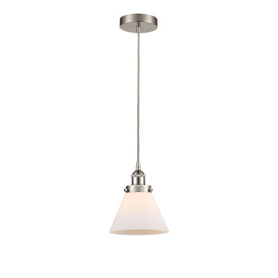 Mini-luminaire suspendu 1 lumière Cone