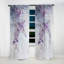 Mauve minimalisme Violets - Rideau Violets - Velours obscurcissant - 1 panneau-107826406