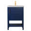 Meuble-lavabo simple autoportant 24 po avec plateau en céramique Bott-1107459104-1192387601