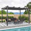 Pergola en aluminium avec auvent-123122875-96470415