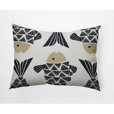 Housse de coussin et insert Big Fish Coastal