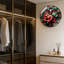 Horloge murale en verre Demon