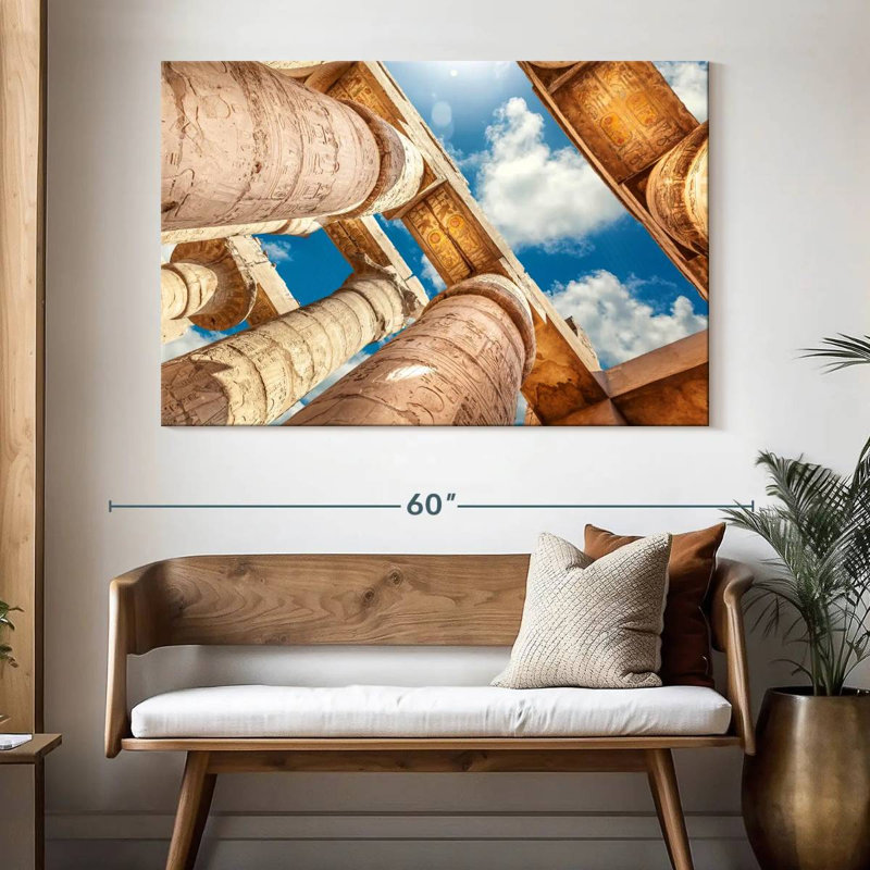 Great Hypostyle Hall Columns, 34" H x 51" W
