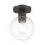 Plafonnier semi-encastré 1 lumière 6,5 po Funnell-473056798