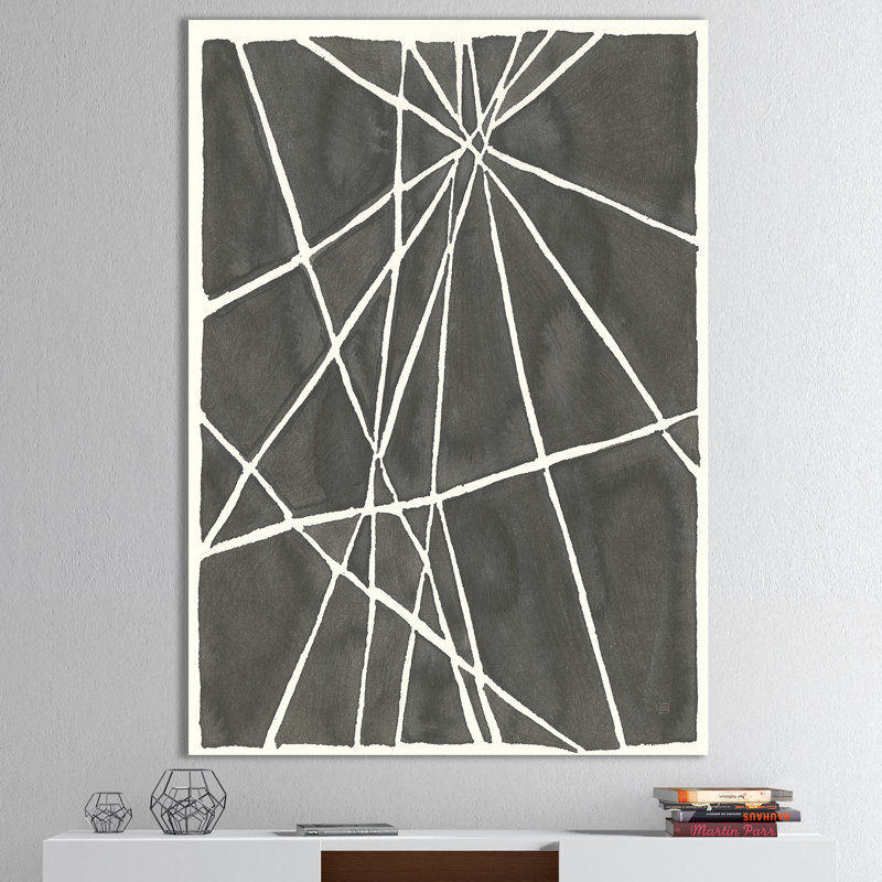 Minimalist II, reproduction d'art sur toile tendue, H 20 po x l 12 po x P 1po