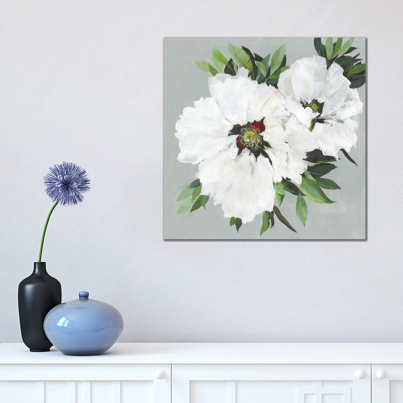 Lush Pair 1 Piece Wrapped Canvas Painting, 45.72 cm H x 45.72 cm W x 1.91 cm D