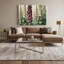 Art mural sur toile Botanical Hollyhock-1499140411