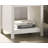 Celeste 20"W White 1-Drawer Nightstand Bedside Table-125817864