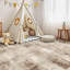 Tapis brun contemporain lavable avec envers antidérapant Asher-862615044