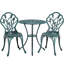 3 Piece Patio Bistro Table Set with Umbrella Hole-1638065183