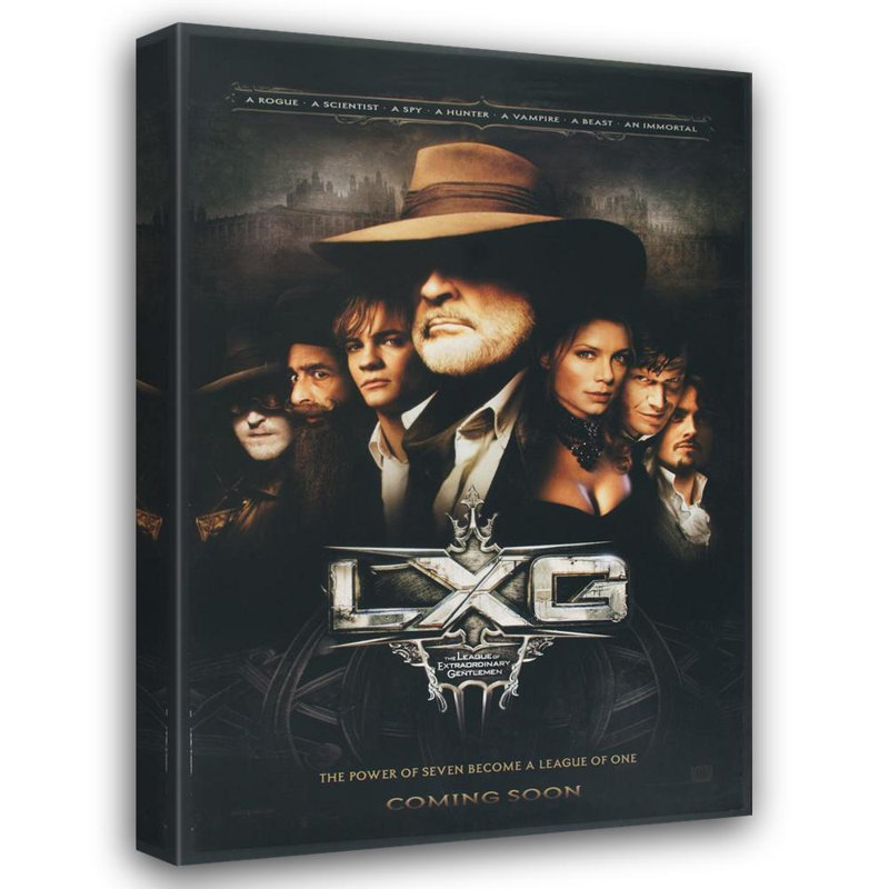Ligue des Gentleman extraordinaires, H 40 po x l 27 po