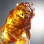 Crystal Tiger Figurine
