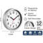 Wall Clock 9" Silent Non-Ticking Decorative Clock Battery Operated Wall Clocks