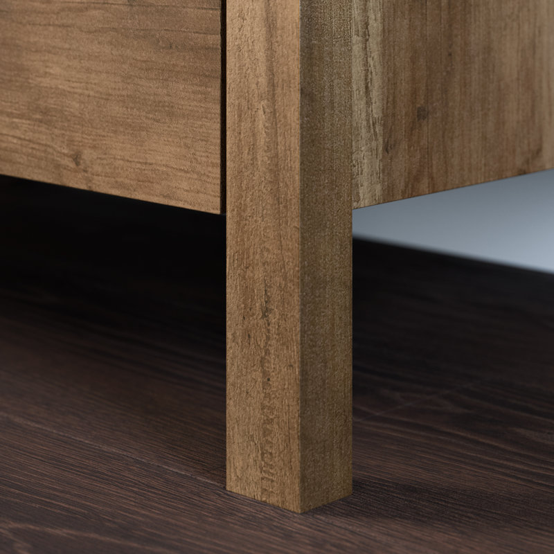 Colton 4 - Shelf Storage Cabinet, Rural Pine