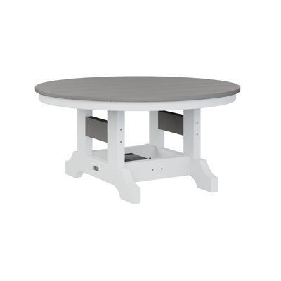 Berlin Gardens Garden Classic Regular Top With White Base Round Counter Height Table