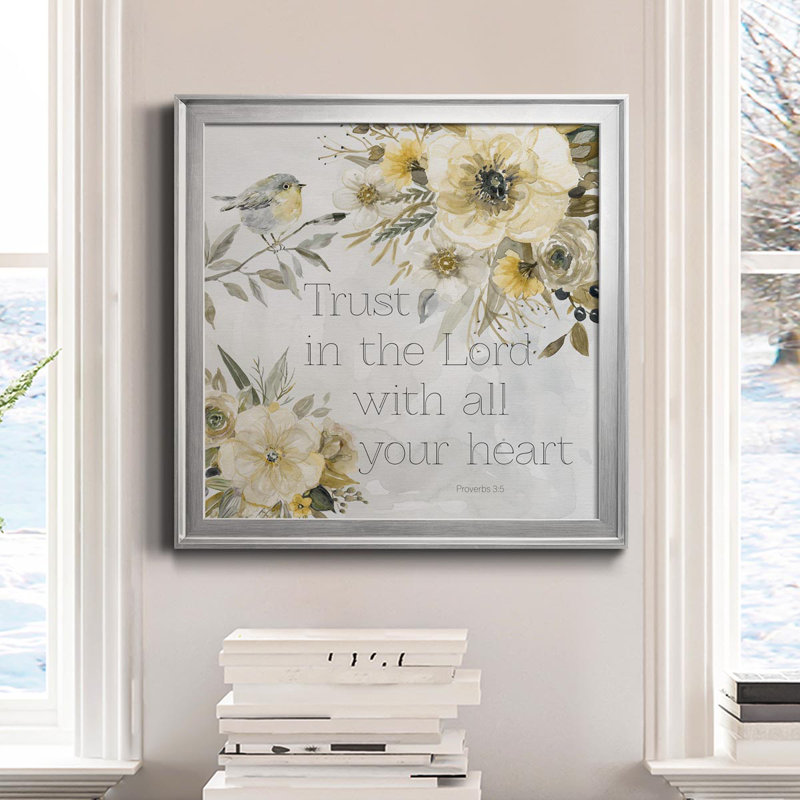 «Sunny Scriptures I», art textuel sur toile, H 22,5 po x l 22,5 po x P 1,5 po, Argent