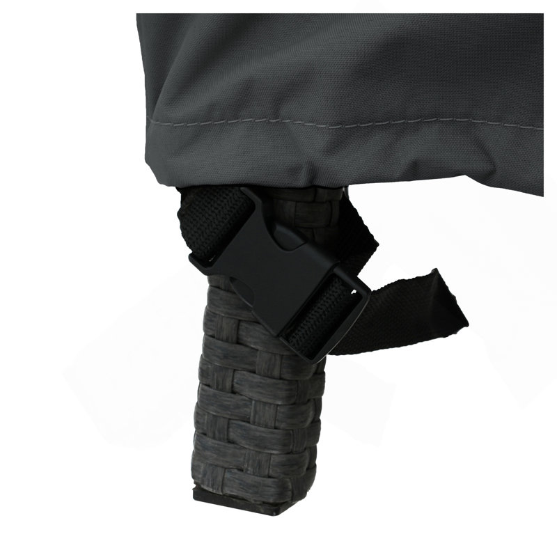 Housse pour causeuse extérieure Shield, gris foncé
