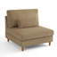 Upholstered Corduroy Armless-1770411577